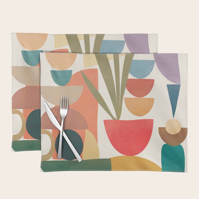 Modern Abstract Art 74 Placemat Gallery Image 1
