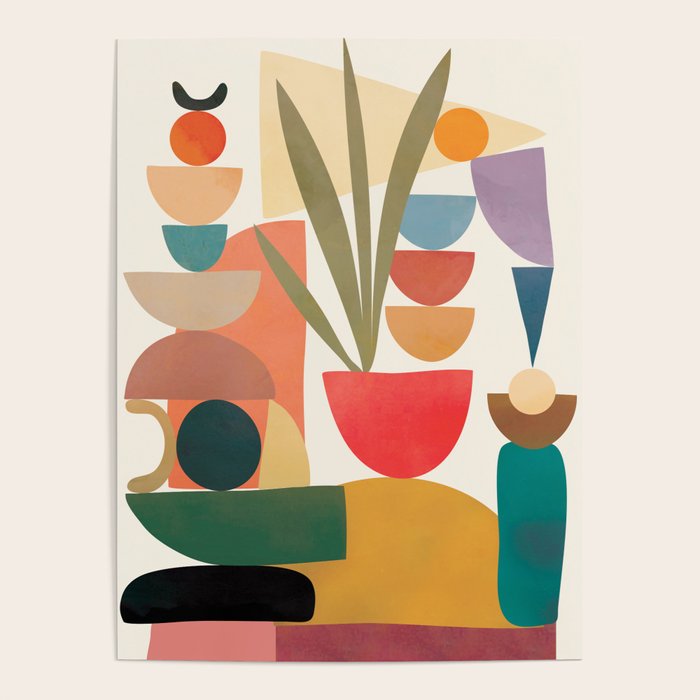Modern Abstract Art 74 Poster Gallery Image 4