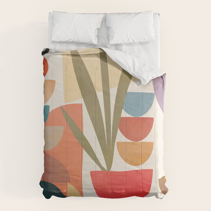 Modern Abstract Art 74 Comforter Gallery Image 1