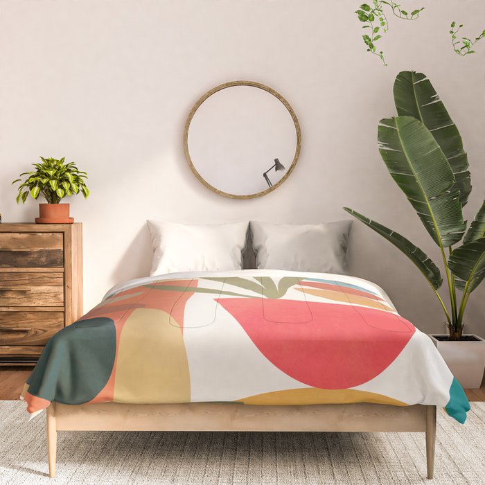Modern Abstract Art 74 Comforter Gallery Image 3