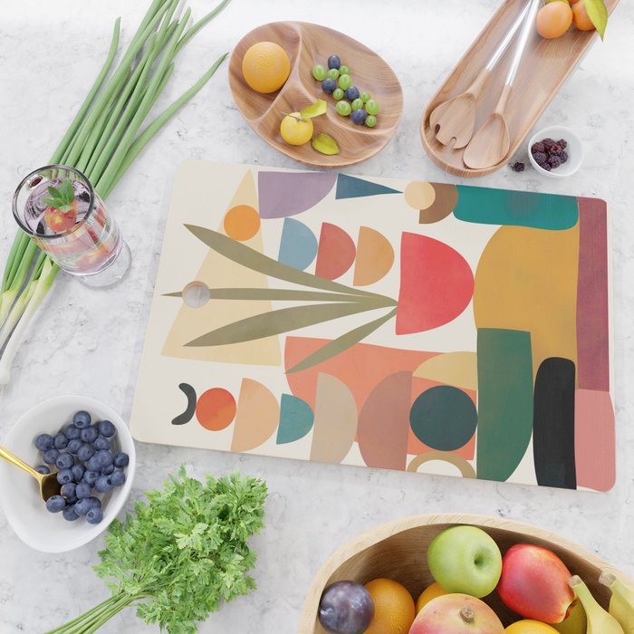 Modern Abstract Art 74 Cutting Board Gallery Image 2