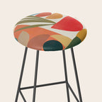 Modern Abstract Art 74 Stool Gallery Image 2