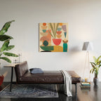 Modern Abstract Art 74 Wood Wall Art Gallery Image 2