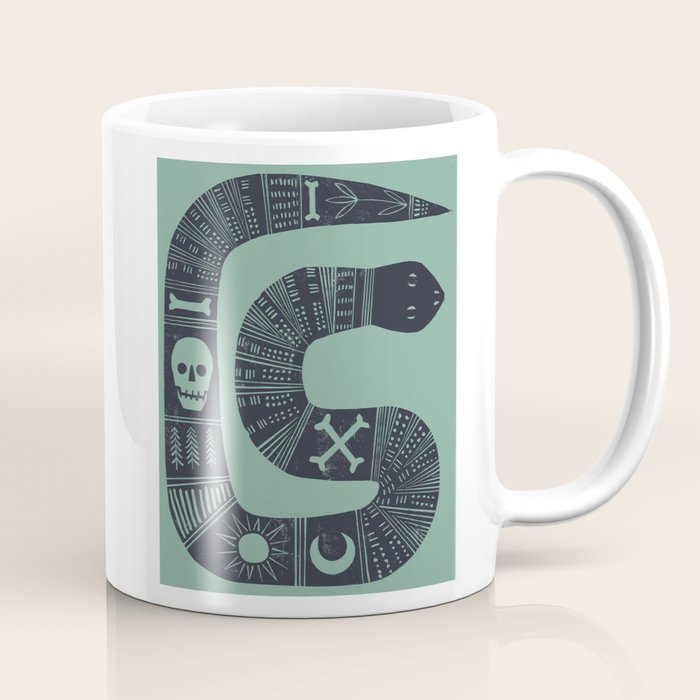 Graphic Hallows Snake Coffee Mug Gallery Image 1