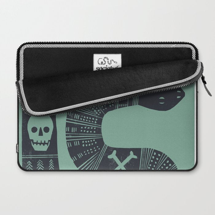 Graphic Hallows Snake Laptop Sleeve Gallery Image 2