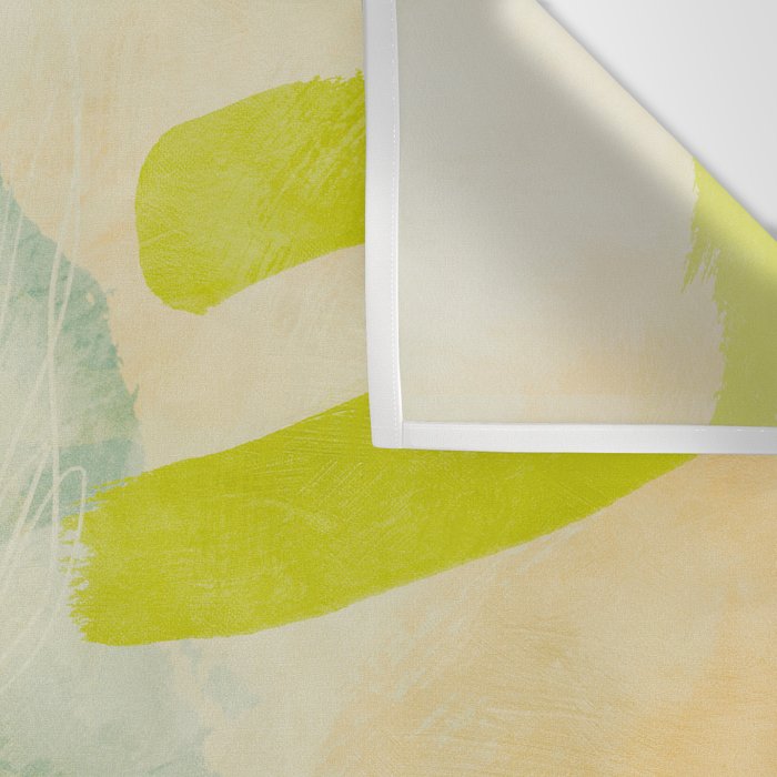 summer landscape 1 triptych abstract art Wall Tapestry Gallery Image 3