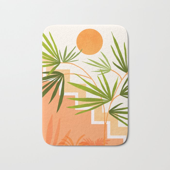 Santa Fe Summer Landscape Bath Mat Gallery Image 1