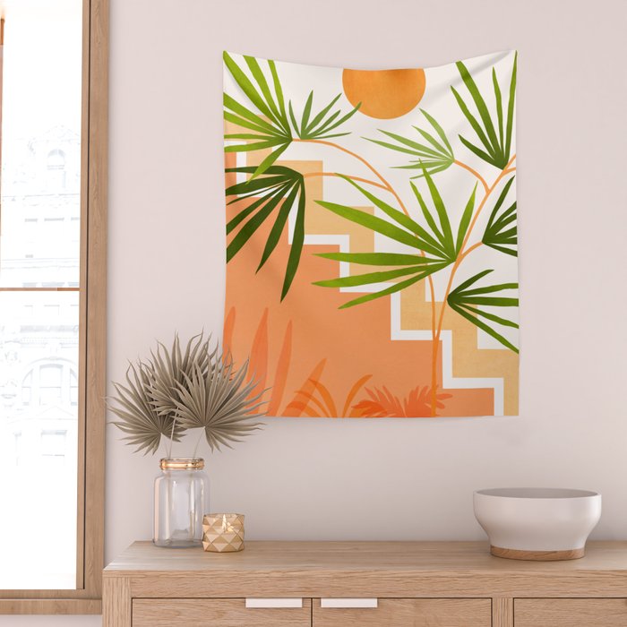 Santa Fe Summer Landscape Wall Tapestry Gallery Image 2