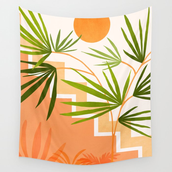 Santa Fe Summer Landscape Wall Tapestry Gallery Image 4