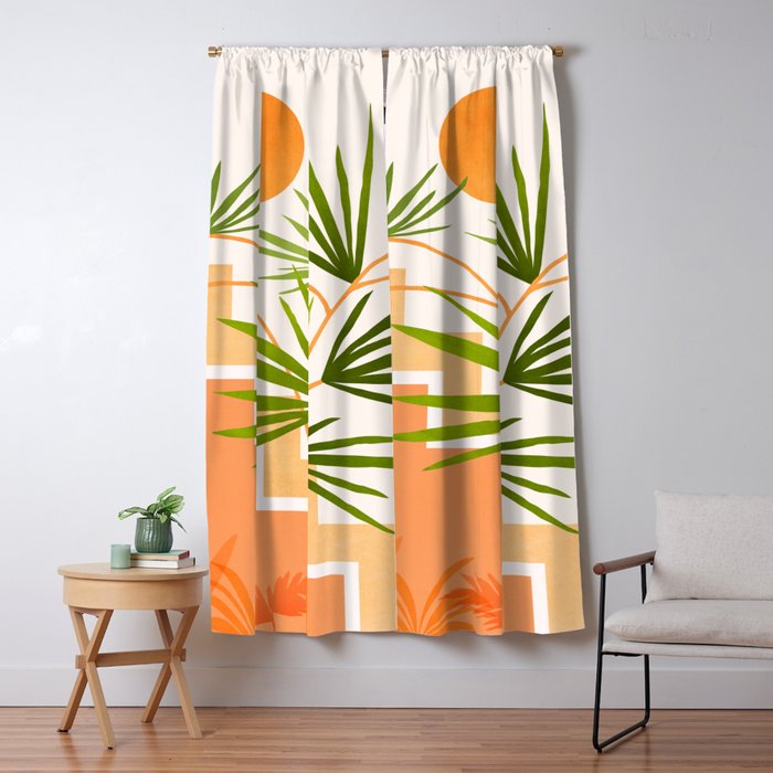 Santa Fe Summer Landscape Window Curtain Gallery Image 5