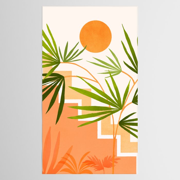 Santa Fe Summer Landscape Tablecloth Gallery Image 2