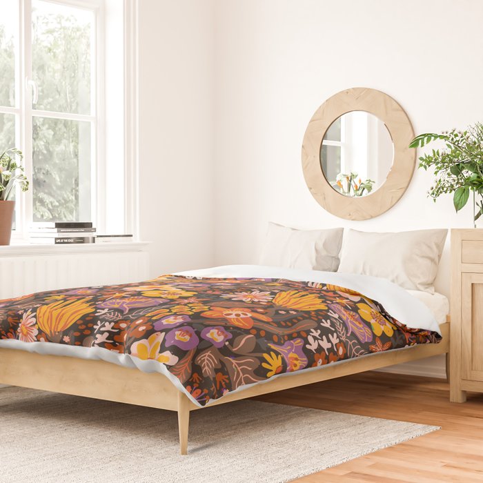 Rusty bloom Duvet Cover Gallery Image 2