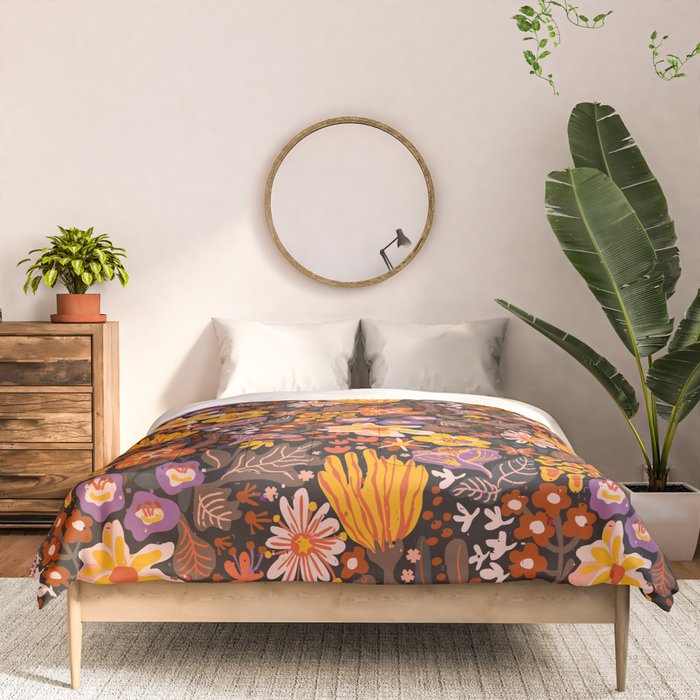 Rusty bloom Comforter Gallery Image 3