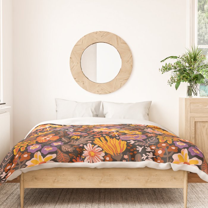 Rusty bloom Duvet Cover Gallery Image 3