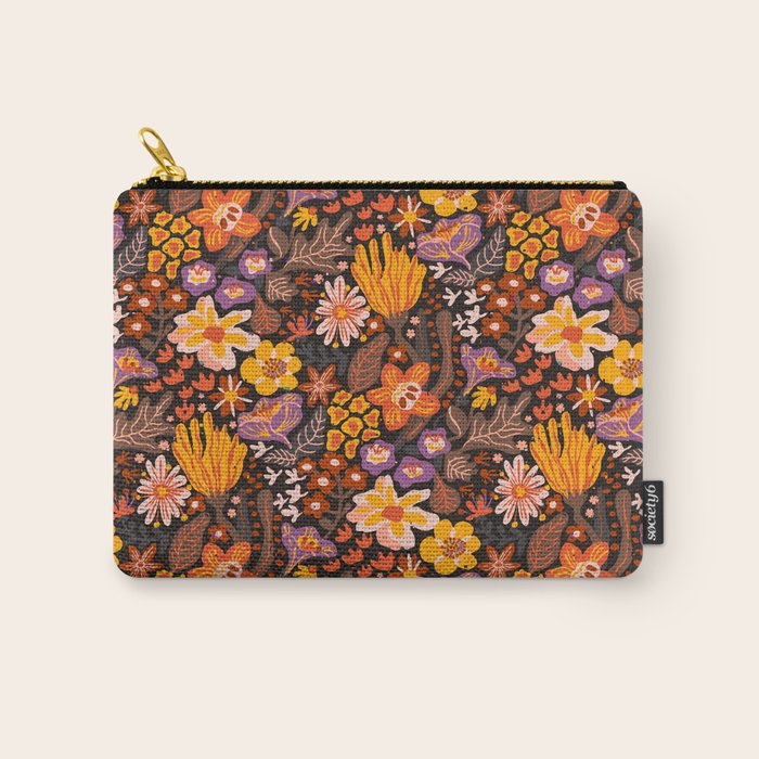 Rusty bloom Carry All Pouch Gallery Image 1
