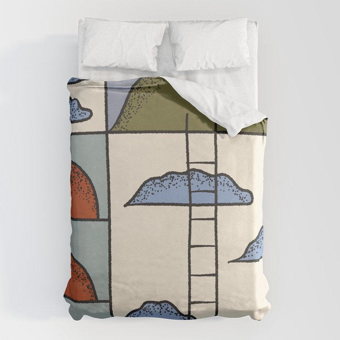 All Things Are Possible #1 Duvet Cover Gallery Image 6