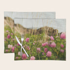 Clover by the Sea  Boho Botanical Flower Photo Placemat Gallery Image 1