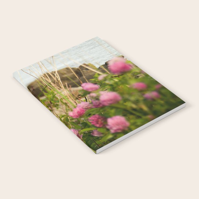 Clover by the Sea  Boho Botanical Flower Photo Notebook Gallery Image 1