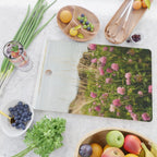 Clover by the Sea  Boho Botanical Flower Photo Cutting Board Gallery Image 2