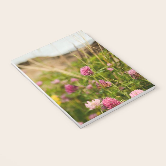 Clover by the Sea  Boho Botanical Flower Photo Notebook Gallery Image 3