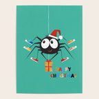 Happy Christmas Santa Spider Poster Gallery Image 4