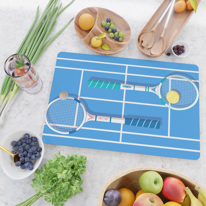 Tennis Retro Cutting Board Gallery Image 2