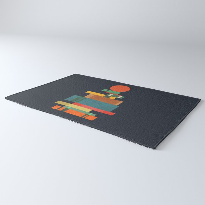 Book stack with a ball Rug Gallery Image 3
