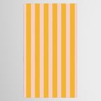 Vertical Stripes Pattern in Mustard Yellow Orange and Light Blush Pink Tablecloth Gallery Image 2