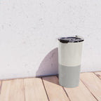 Color Block Abstract XX Travel Mug Gallery Image 4