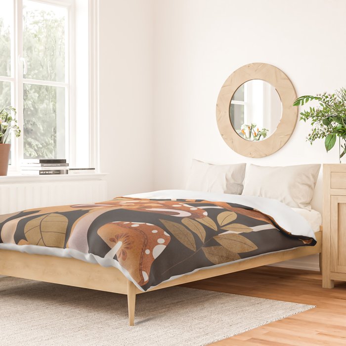 Mushrooms 1 Duvet Cover Gallery Image 2