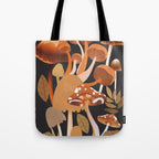 Mushrooms 1 Tote Bag Gallery Image 1