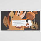 Mushrooms 1 Desk Mat Gallery Image 1