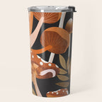 Mushrooms 1 Travel Mug Gallery Image 2