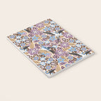 Vintage Floral Swallow Notebook Gallery Image 3