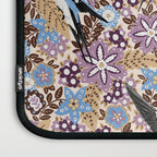 Vintage Floral Swallow Laptop Sleeve Gallery Image 3