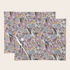 Vintage Floral Swallow Placemat Gallery Image 1