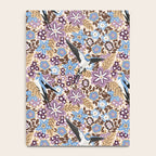 Vintage Floral Swallow Notebook Gallery Image 4