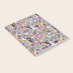 Vintage Floral Swallow Notebook Gallery Image 2