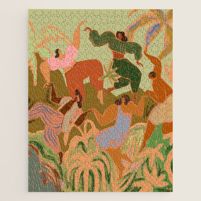 Spring Frolic Jigsaw Puzzle Gallery Image 1