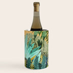 Forest Bride | Jungle Wedding Painting | Travel Solo | Blonde Woman Dancing Joy Wine Chiller Gallery Image 2