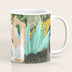 Forest Bride | Jungle Wedding Painting | Travel Solo | Blonde Woman Dancing Joy Coffee Mug Gallery Image 1