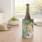 Forest Bride | Jungle Wedding Painting | Travel Solo | Blonde Woman Dancing Joy Wine Chiller Gallery Image 4