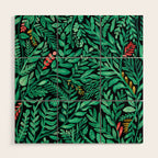Dark Hedgerow Wood Wall Art Gallery Image 1