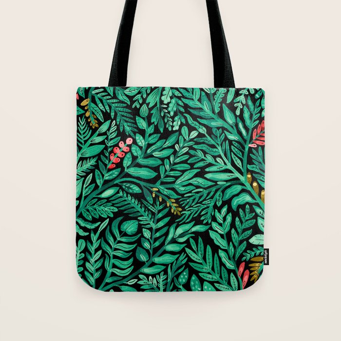 Dark Hedgerow Tote Bag Gallery Image 1