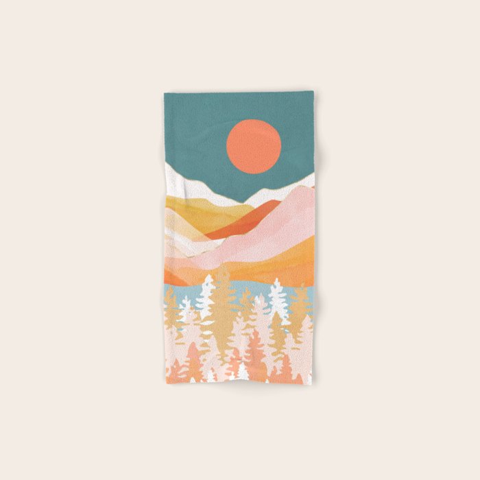 Citrus Mountains Bath Towel Gallery Image 1