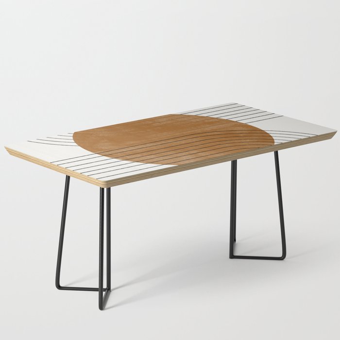 Mid Century Modern Minimalist Balance Coffee Table Gallery Image 1