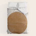 Mid Century Modern Minimalist Balance Comforter Gallery Image 6