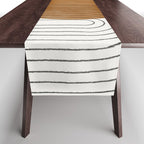 Mid Century Modern Minimalist Balance Table Runner Gallery Image 1