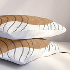 Mid Century Modern Minimalist Balance Pillow Sham Gallery Image 3
