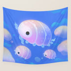 Cloud isopod Wall Tapestry Gallery Image 4